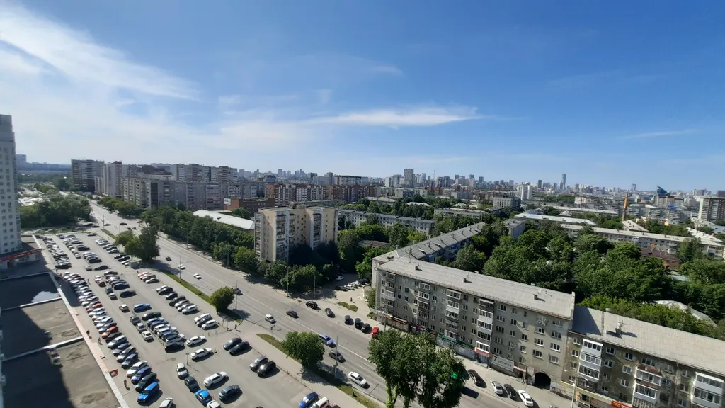 Квартира Комфортная квартира с отличным видом на город рядом с метро Чкаловская — Екатеринбург