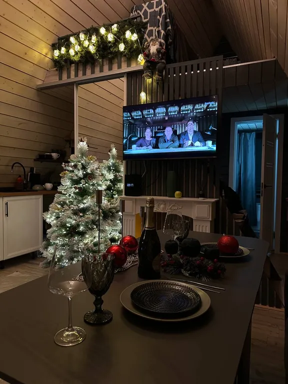 Шале в лесу в Подмосковье