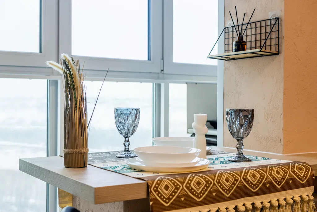 Студия с потрясающим видом на реку