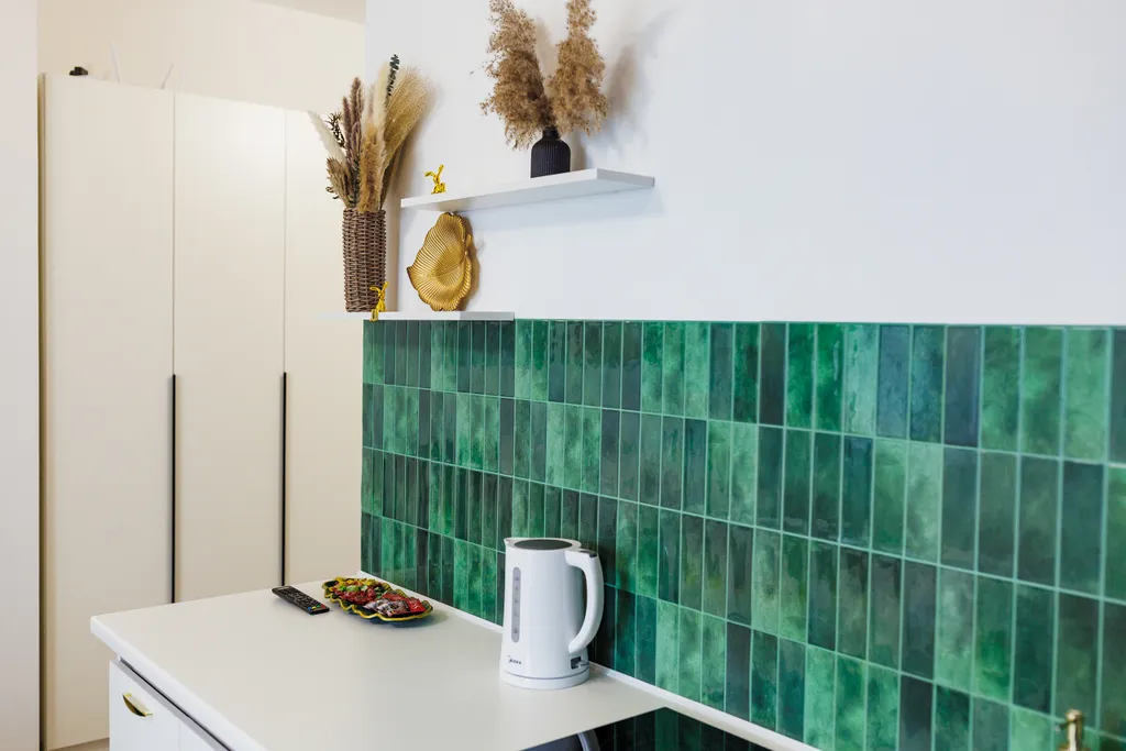 Уютнaя совремeнная cтильная квартира-студия в ЖК Артнова