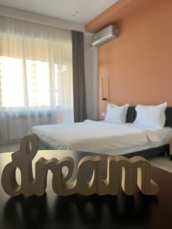 Студия с 2 раздельными кроватями и балконом