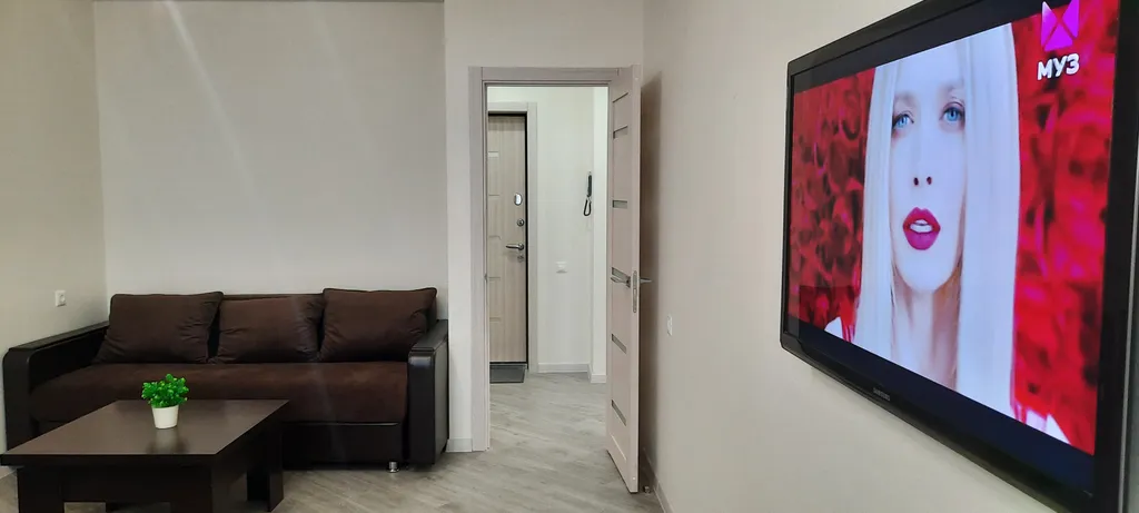 Элитная Квартира Евродвушка с террасой и красивым панорамным видом