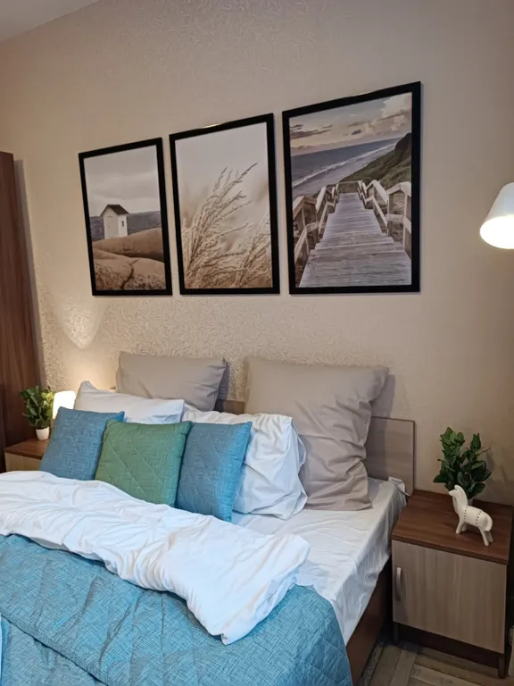 Уютная квартира студия Теплое море