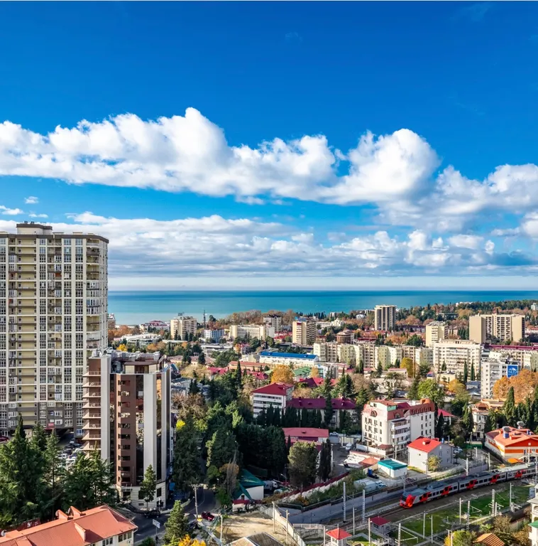 Квартира Квартира Студия с видом на море и горы — Сочи