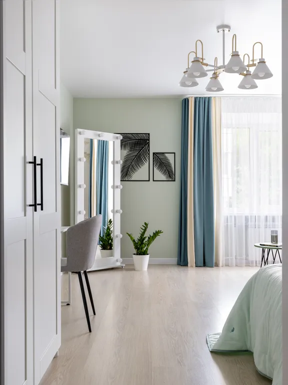 Дизайнерская квартира "Фламинго" рядом с лесом в Зеленогорске