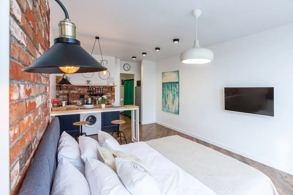 Апартамент Rentplaza c Панорамным видом на город