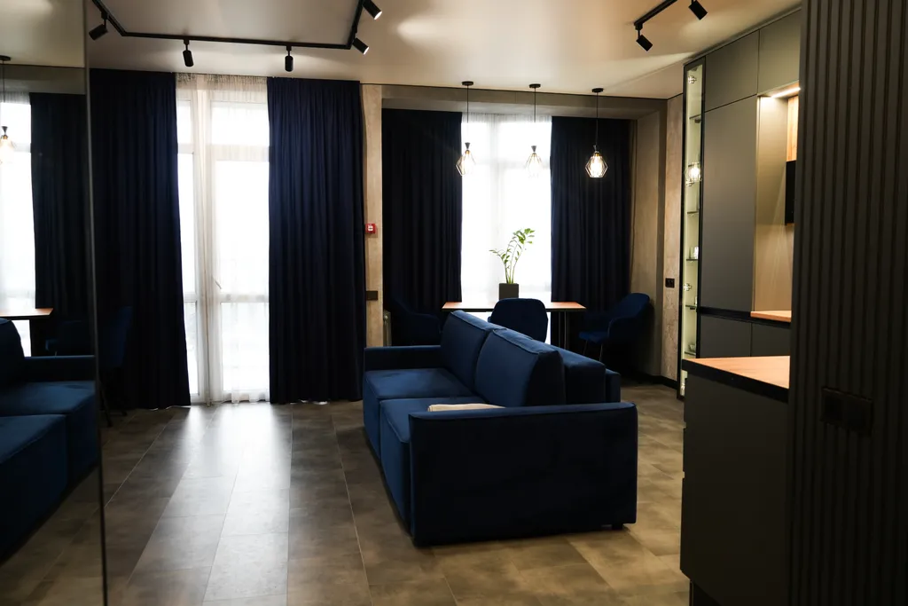 Студия Ocean с отдельным входом и собственной террасой