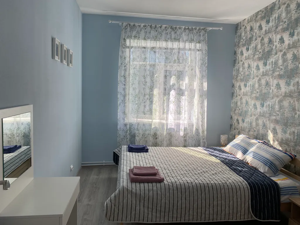 Квартира с сауной и террасой