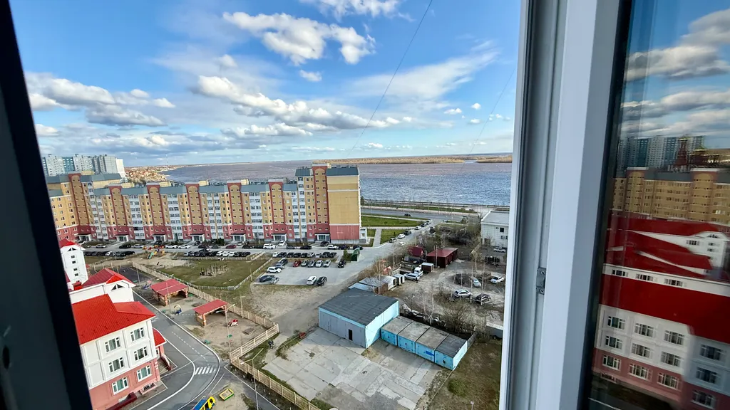 Однокомнатная квартира с видом на Обь