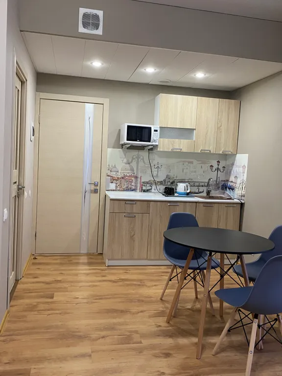 Квартира Квартира Студия двухместная с кухней, балконом, есть доп.место — Анапа