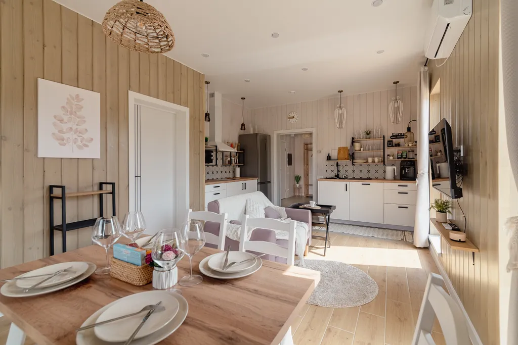 Skandi Белка загородный дом у пруда в подмосковье