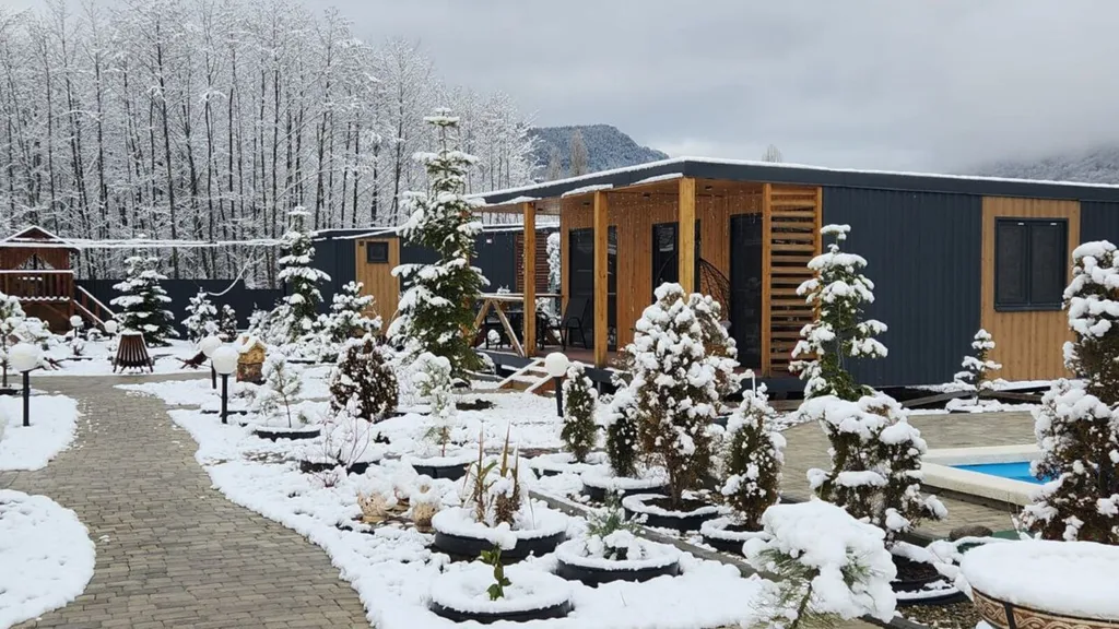 Семейный дом в горах Адыгеи с бассейном