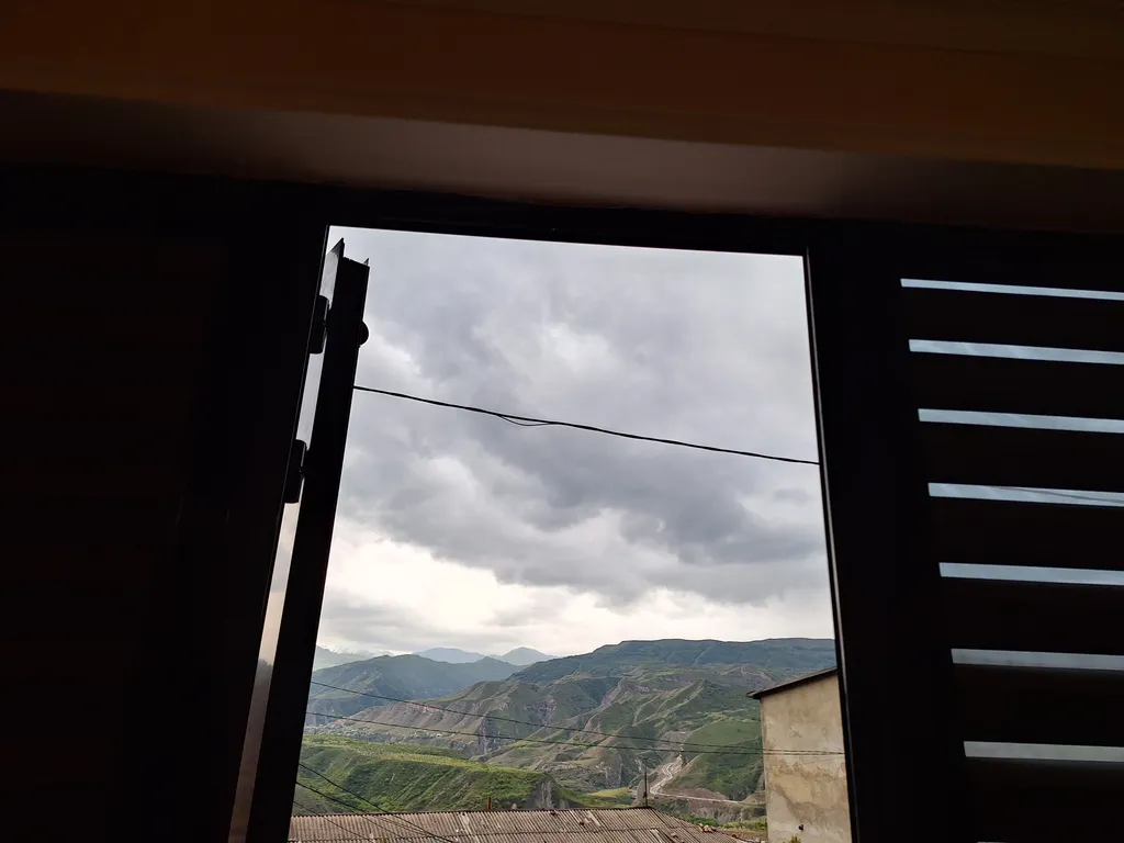 Уютный дом с видом на горы