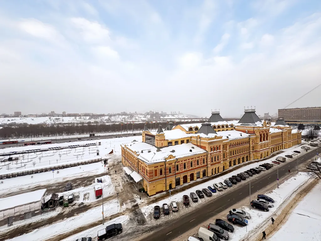 Квартира Апартаменты "ОгниНН" с потрясающими видами у Нижегородской Ярмарки — Нижний Новгород