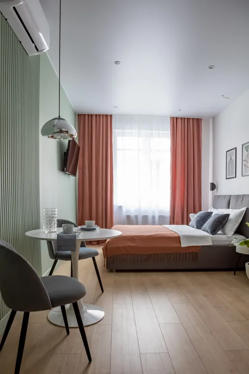 Стильная студия в центре на набережной