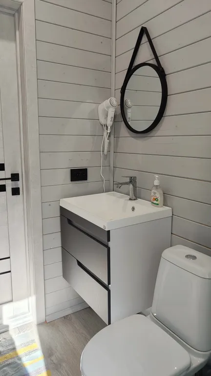 Уютный домик на Волге в стиле барнхаус