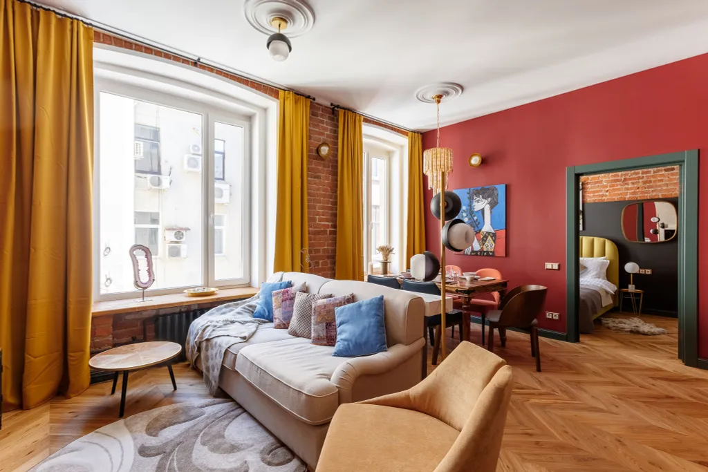 Квартира Тихая квартира с камином в центре — Москва