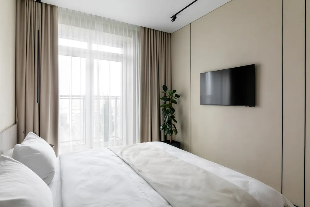 Премиум апартамент Loca loft с видом на пруд