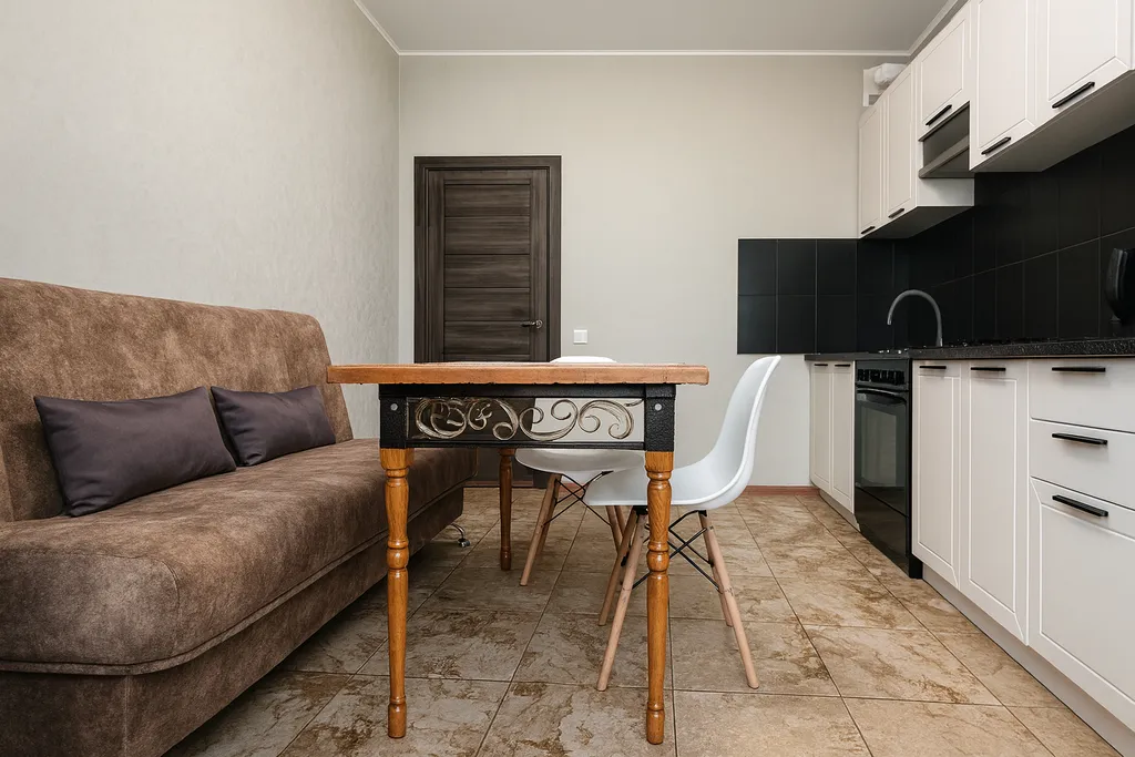 Квартира Светлая уютная двухкомнатная квартира рядом с тц меганом — Мирное