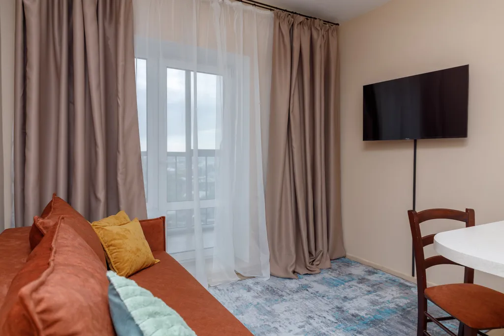 Квартира с видом на город