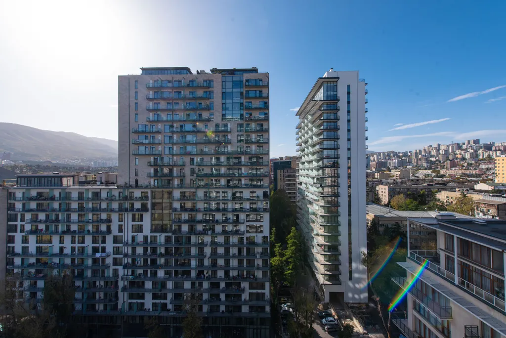 Квартира в жк бизнес класса с прекрасном видом на город и горы