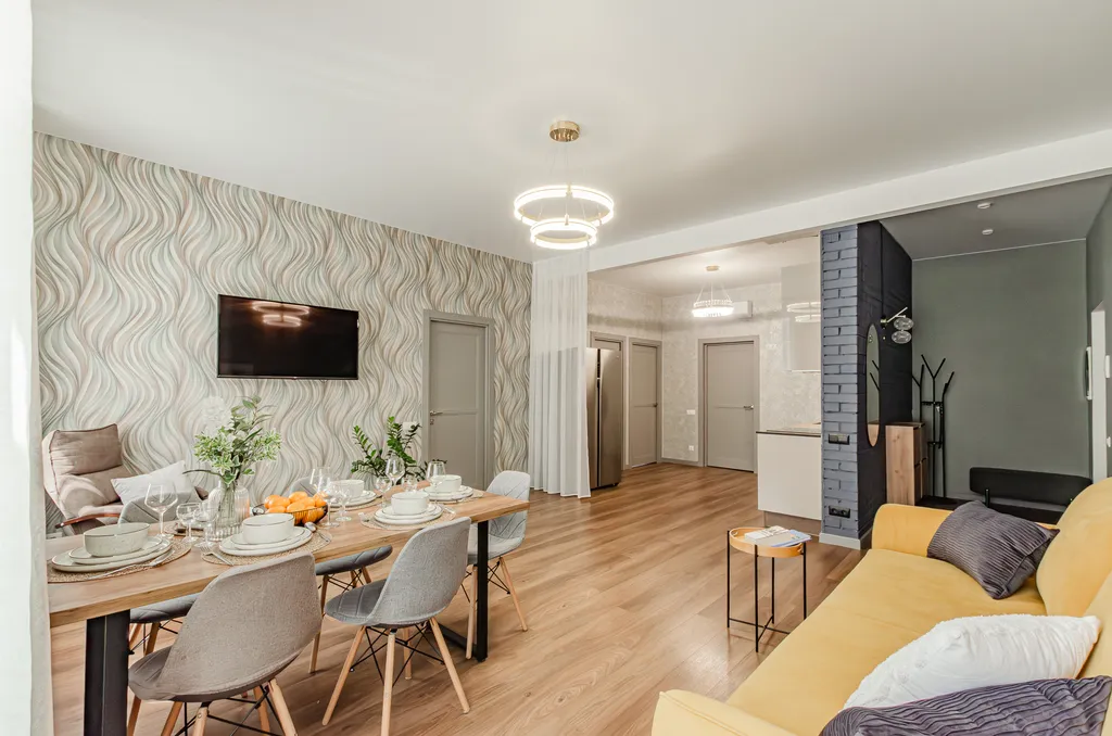 Просторная квартира с закрытым паркингом