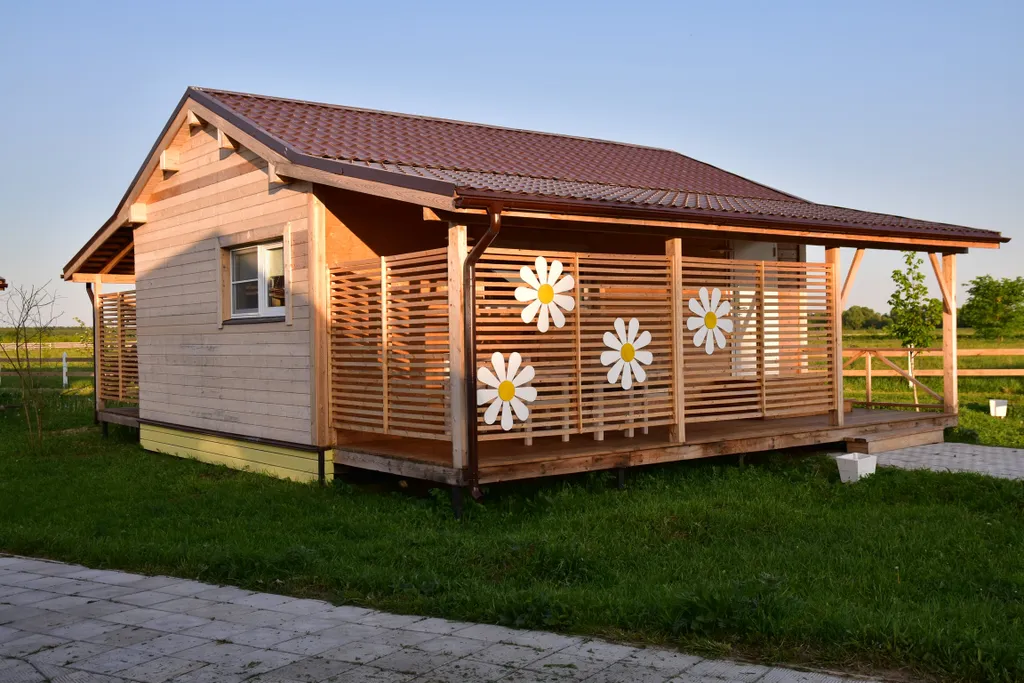 Коттедж Дом-дача Ромашки — Луховицы