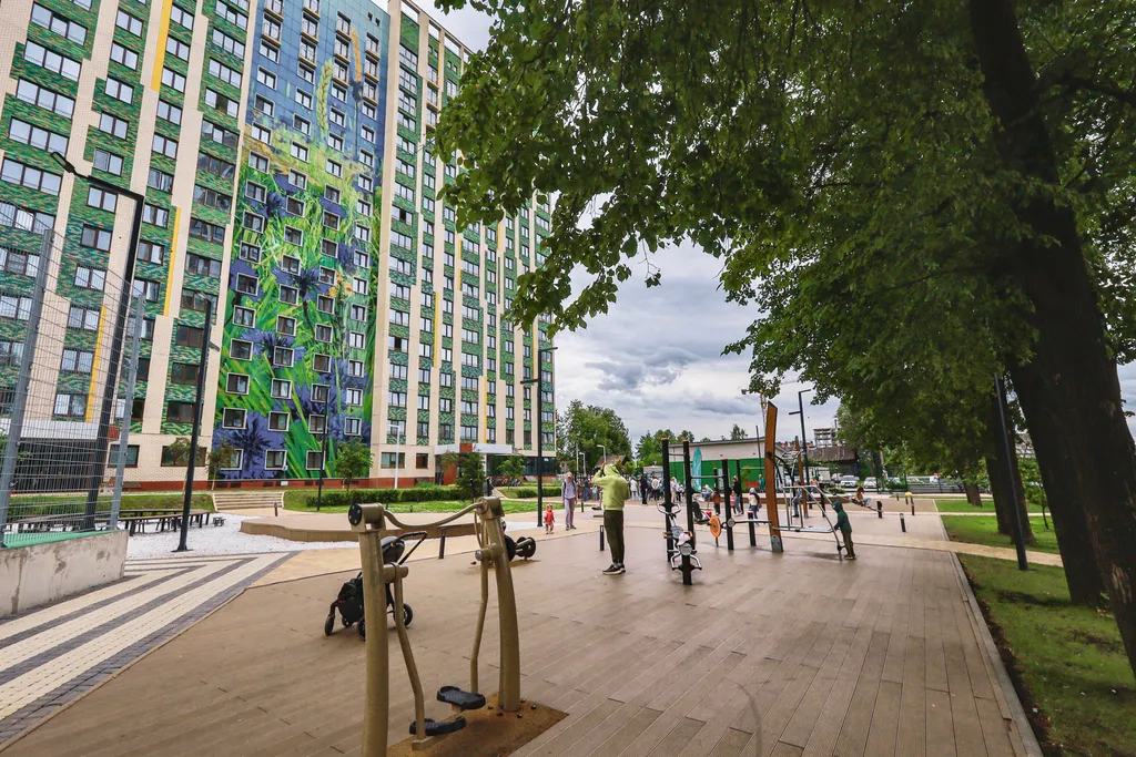 Очаровательная евродвушка с панорамным балконом