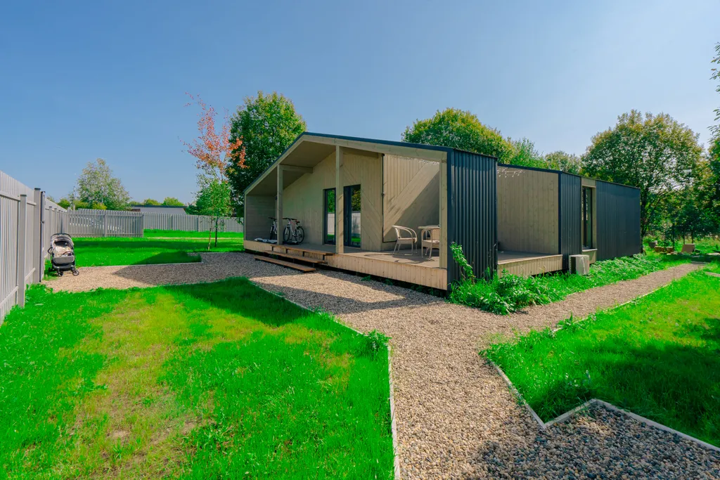 Дом с открытой террасой