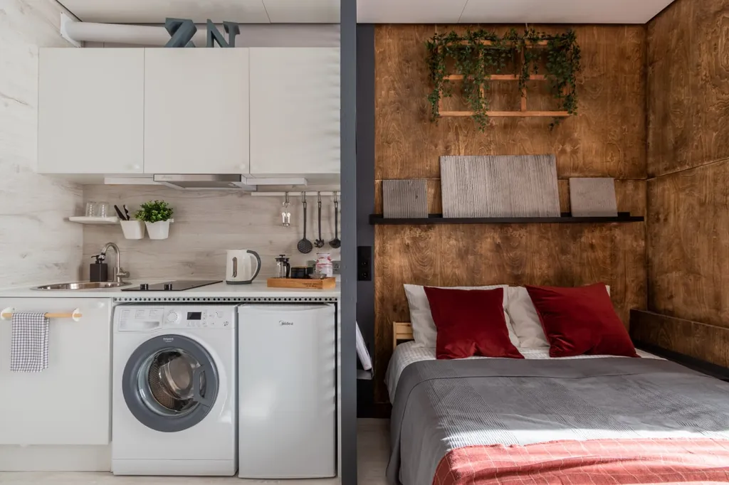 Квартира Квартира Wood Flat — Санкт-Петербург