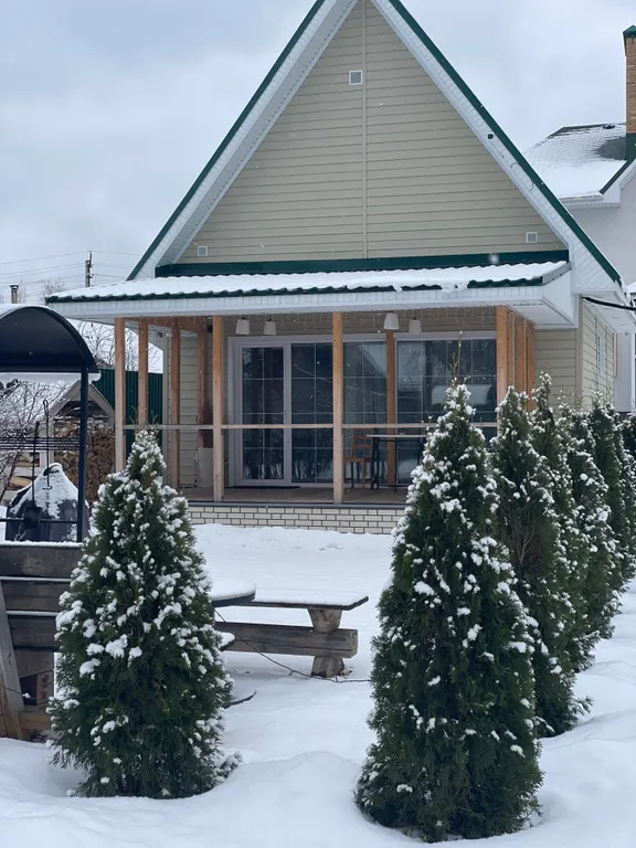 Уютный дом с баней