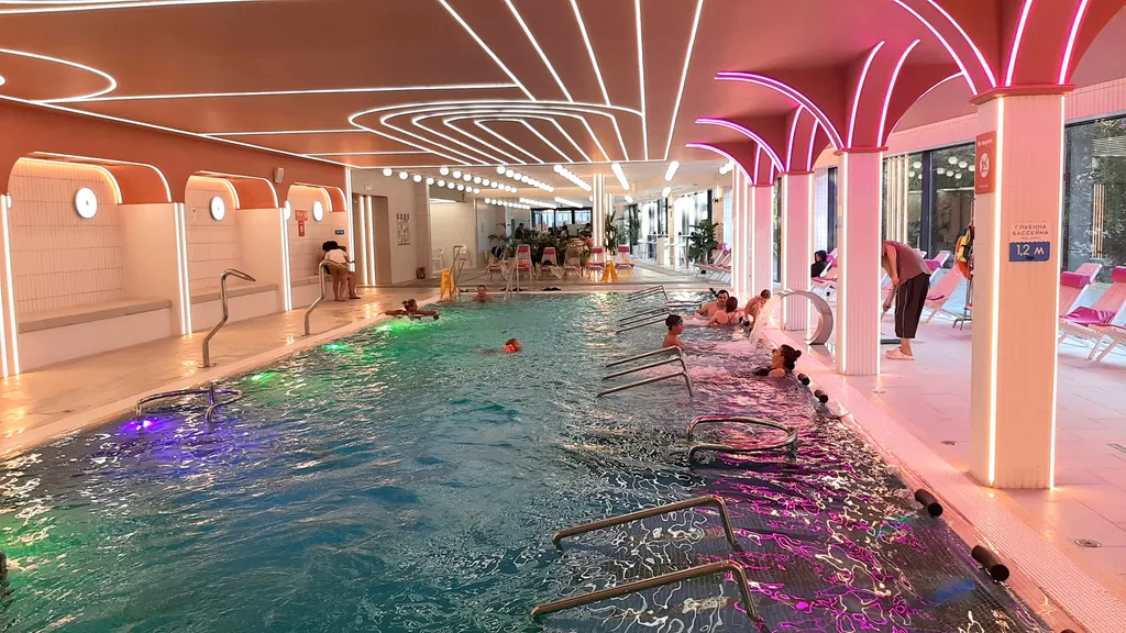 Квартира с беседкой и зоной барбекю