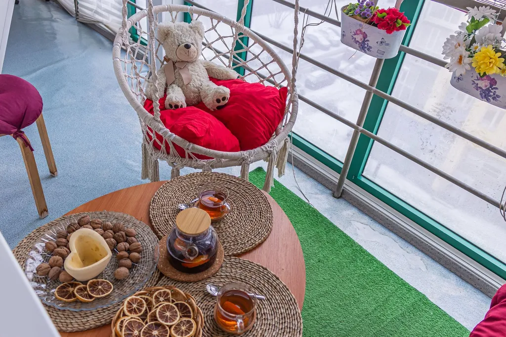 Квартира с верандой в центре