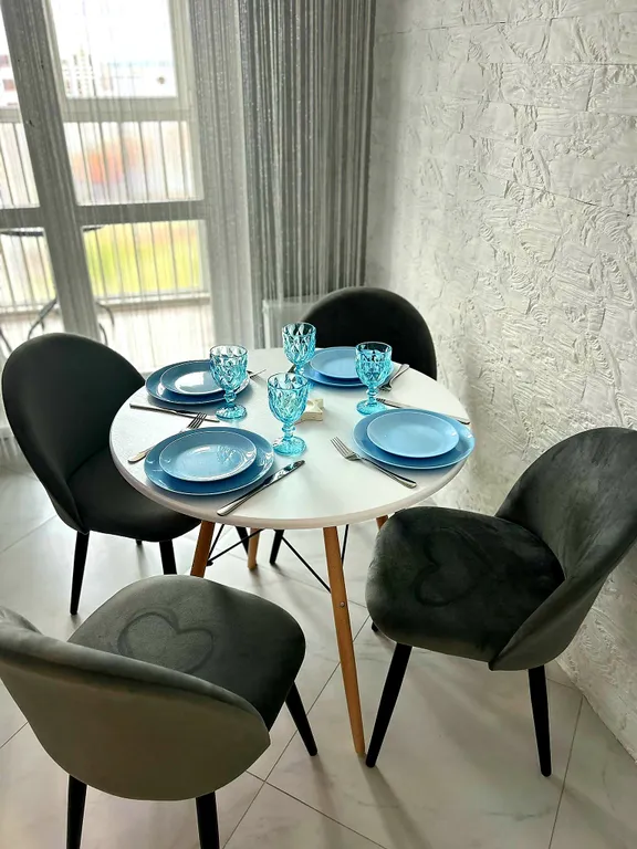 Уютная квартира с панорамными окнами