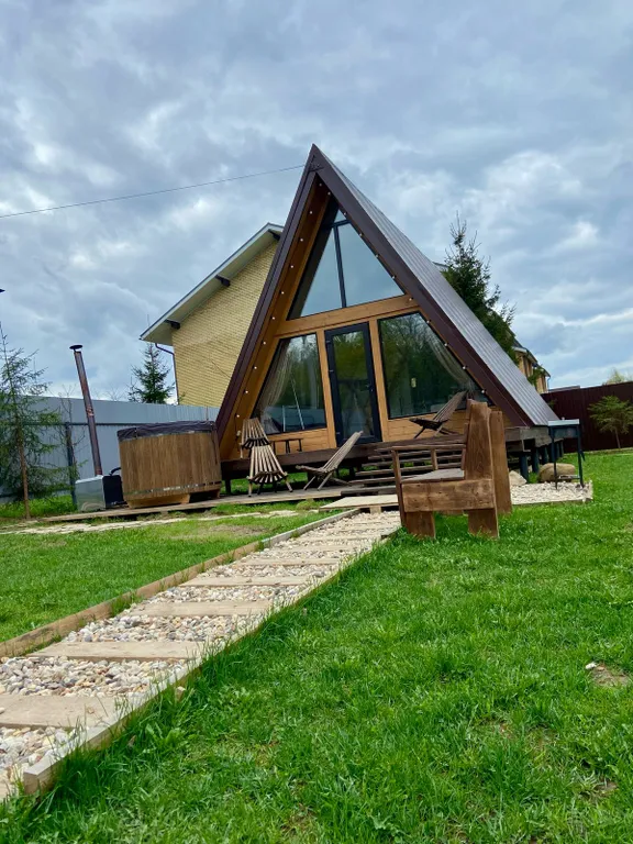 Коттедж Уютный дом афрейм рядом с лесом, близко от города — Марьино