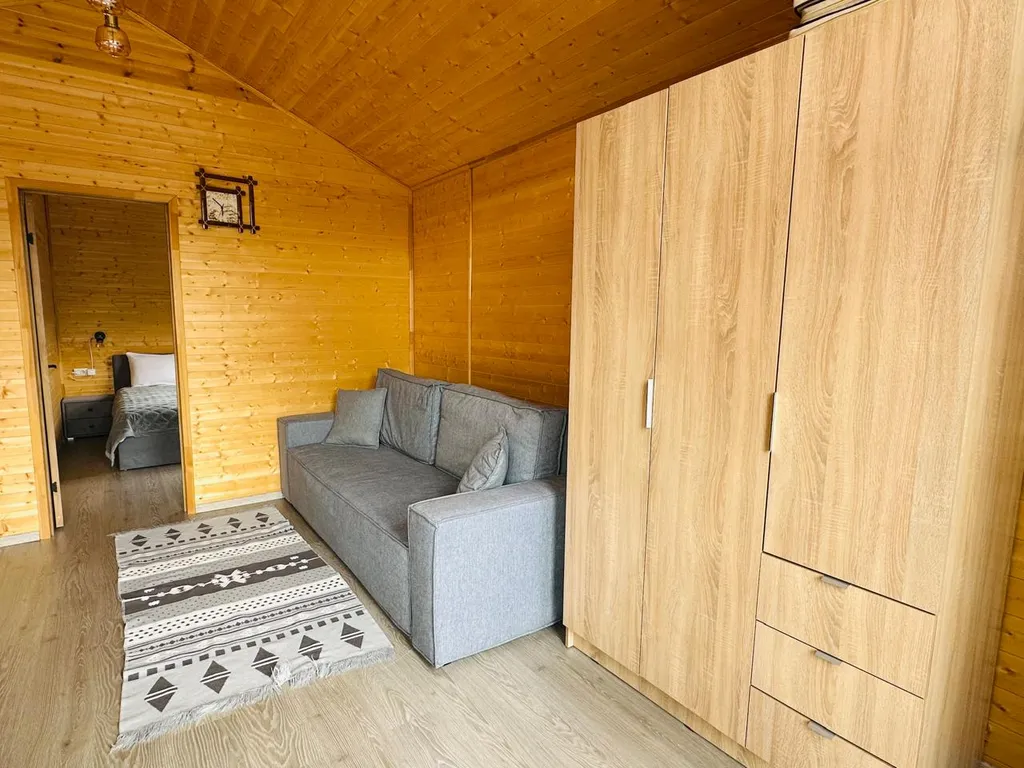 Коттедж Барнхаус с видом на горы и реку — Архыз