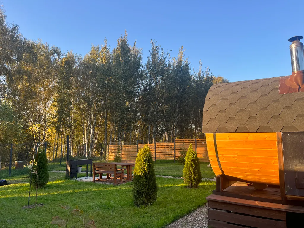 Дом с баней и купелью