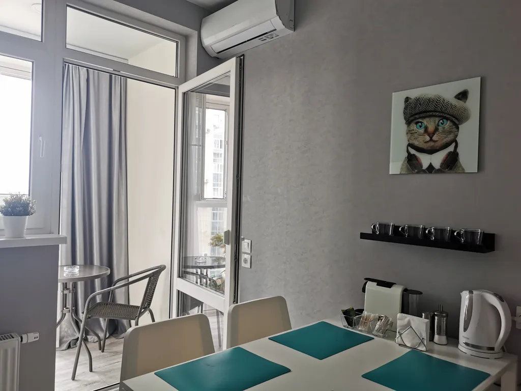 Квартира Бирюзовая квартира в ЖК Кубанский — Краснодар