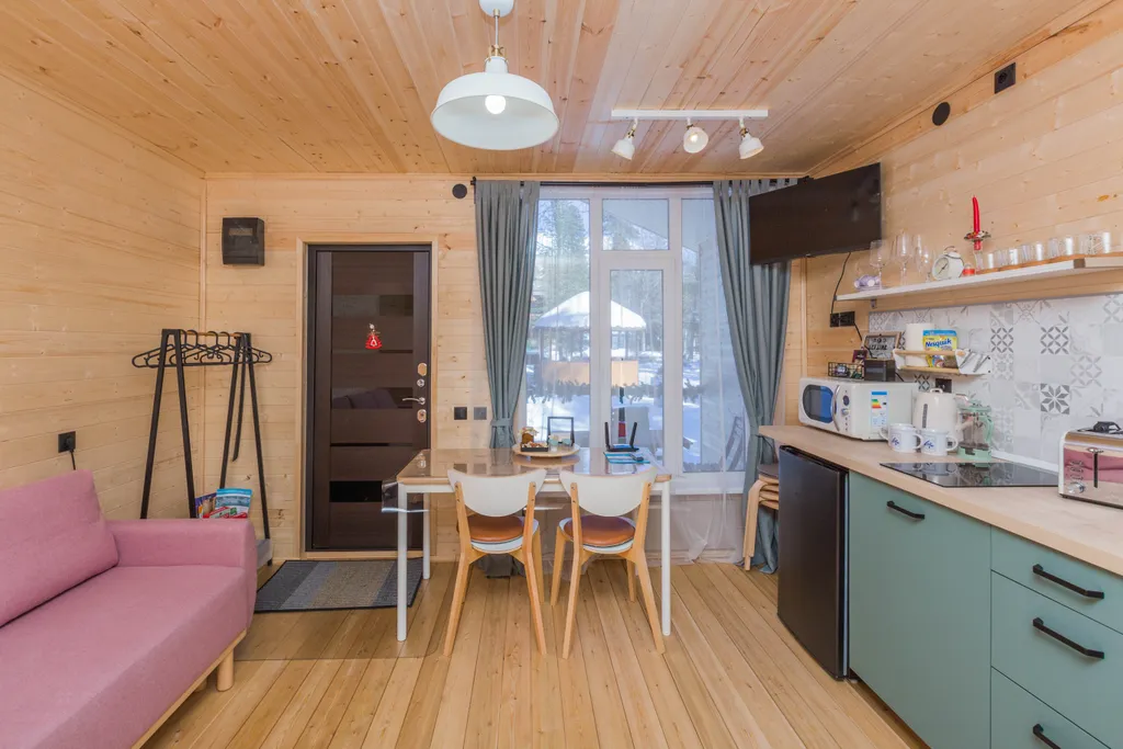 Эко домик в горах