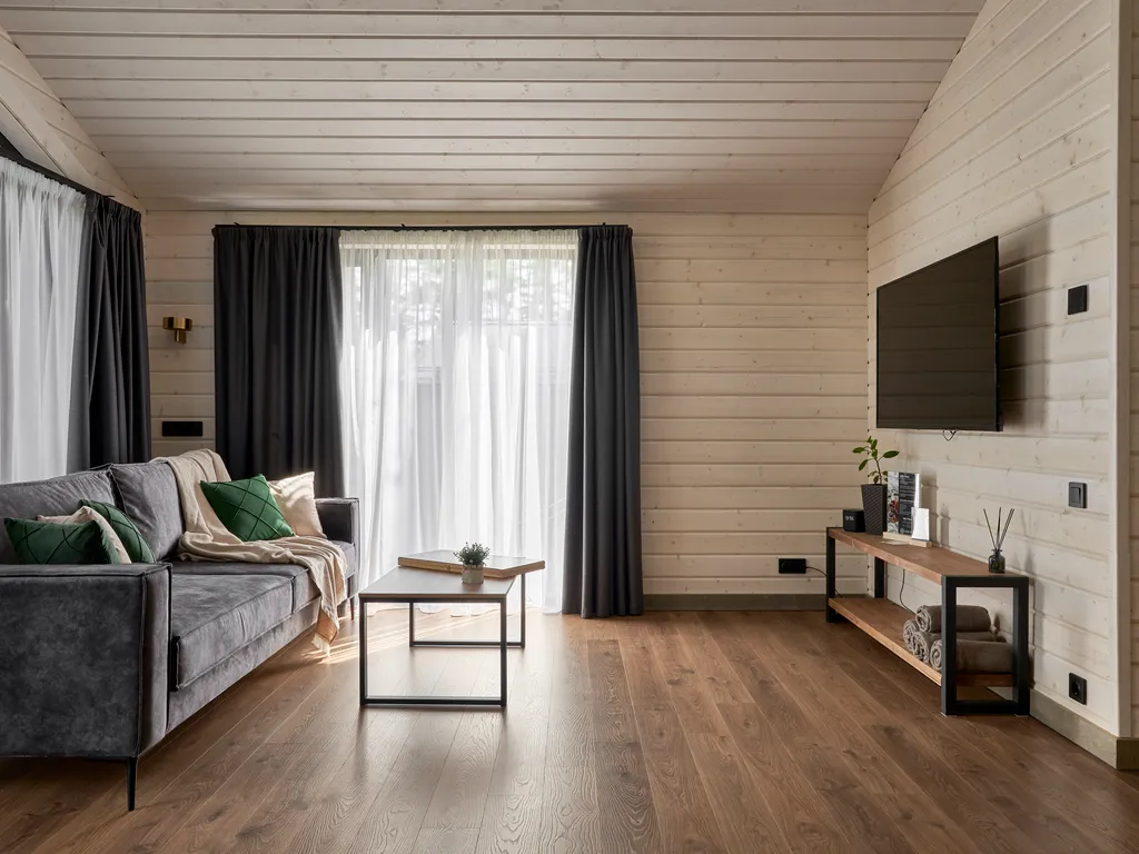 Дом с баней и зоной отдыха