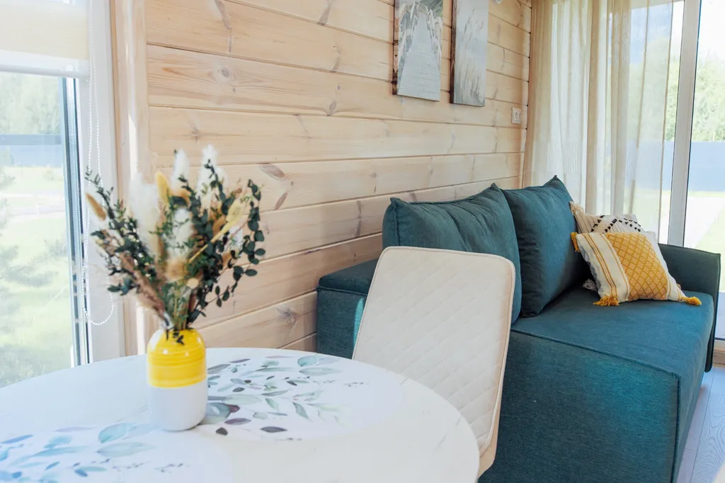 Уютный дом с баней и мангалом