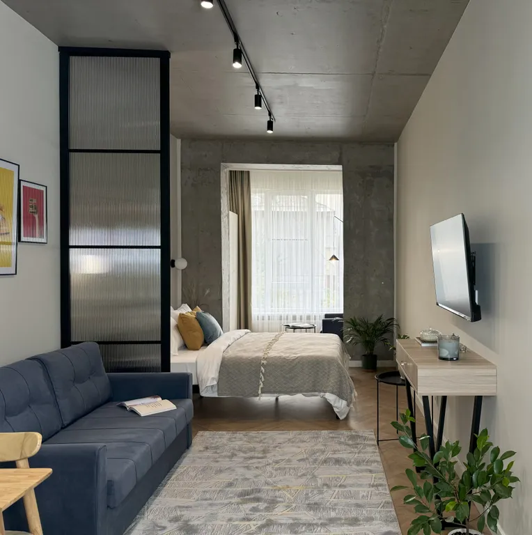 Стильная студия в центре Алматы