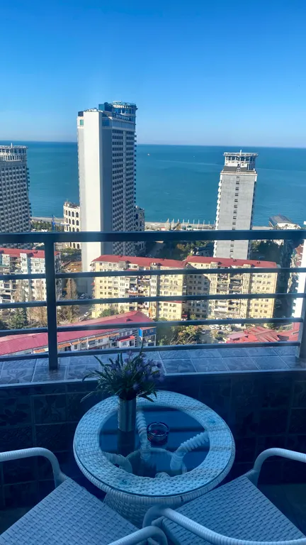 Квартира-студия у моря для наслаждения видом и комфортом