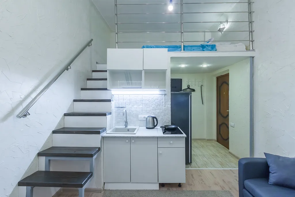 Квартира Квартира Уникальный двухуровневый лофт в центре — Санкт-Петербург