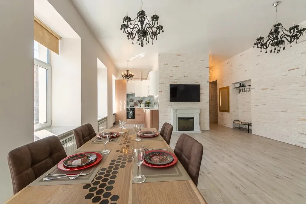 Квартира Роскошные апартаменты с видом на банковский мостик — Санкт-Петербург