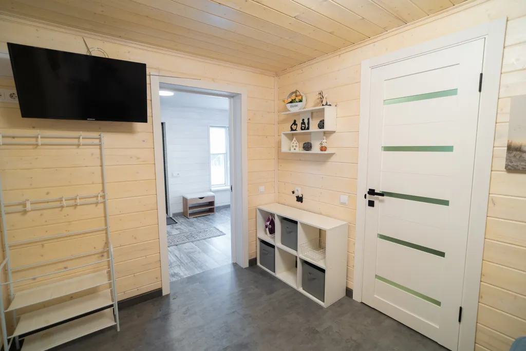 Уютный домик на берегу Ладожского озера с сауной и баней