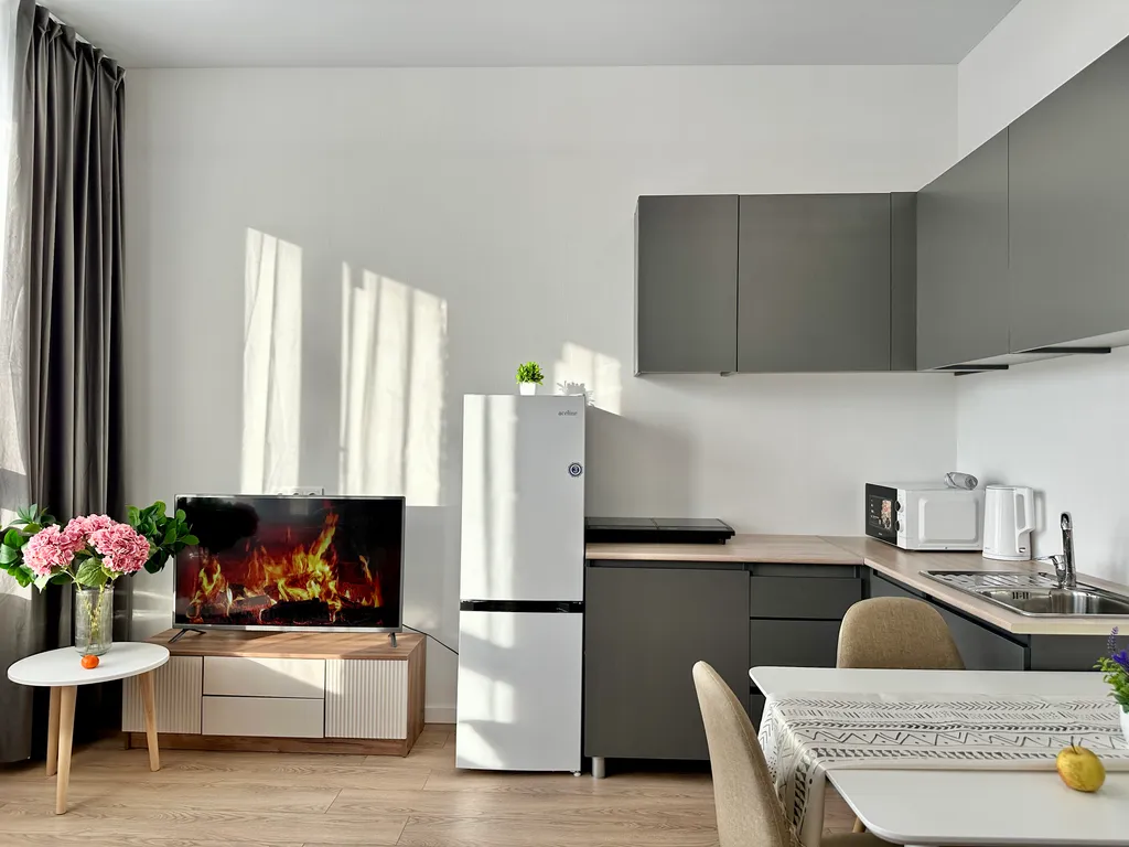 Студия с ремонтом