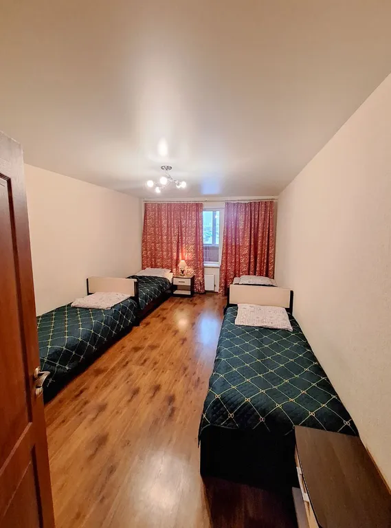 Уютная и просторная двухкомнатная квартира с заселением до 7 человек