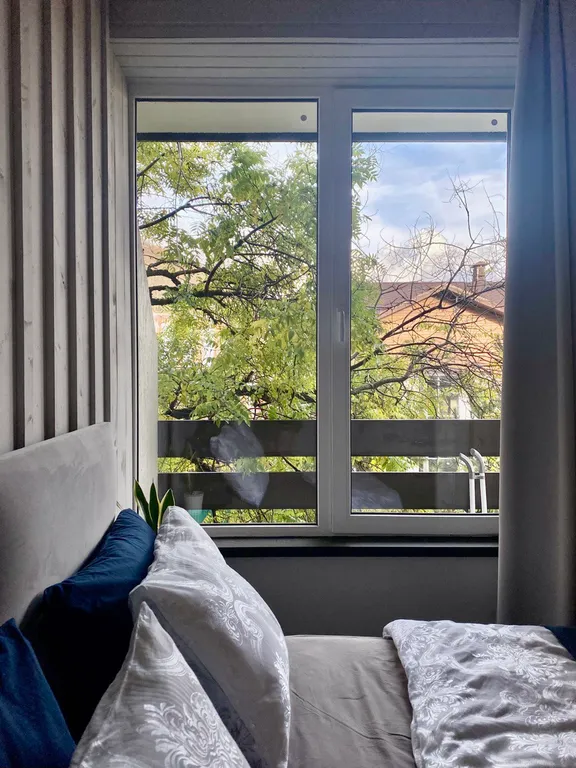 Квартира с большим балконом в горах