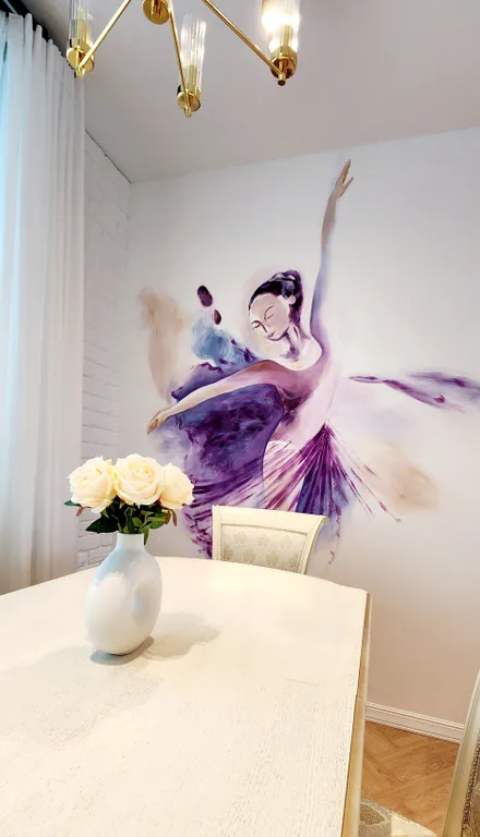 Дизайнерские апартаменты в стилистике театрального танца Балет